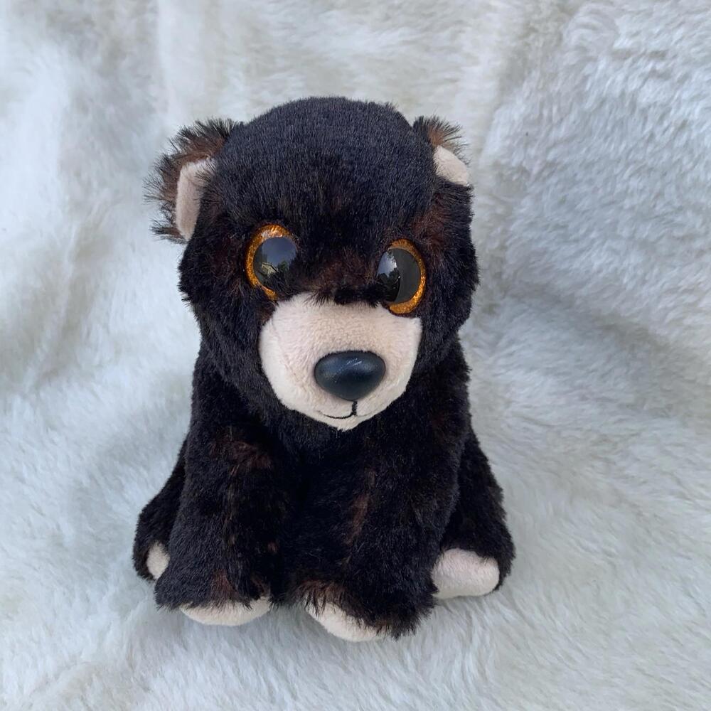Ty Beanie Boos Kodi Black Bear Plush 6” Stuffed Animal Toy Retired Rare